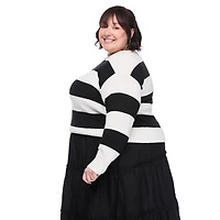 Chandail à encolure ronde Lane Bryant Plus pour femmes