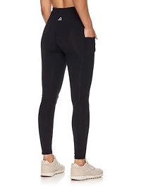 Reebok Everyday Highrise 7/8 Legging avec poches 25" Entrejambe pour femme Tailles XS-2XL