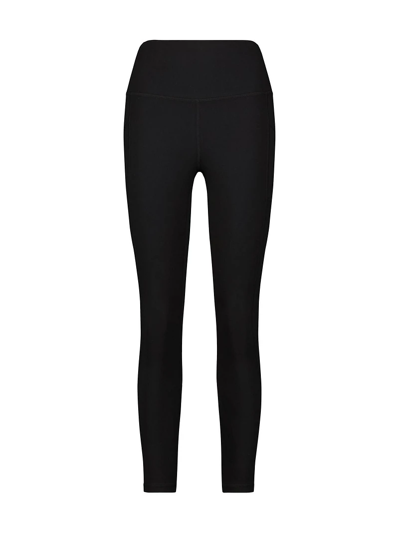 Reebok Everyday Highrise 7/8 Legging avec poches 25" Entrejambe pour femme Tailles XS-2XL