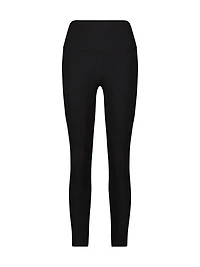 Reebok Everyday Highrise 7/8 Legging avec poches 25" Entrejambe pour femme Tailles XS-2XL