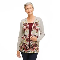 Haut à manches trompe-l'œil en hacci Penmans pour femmes