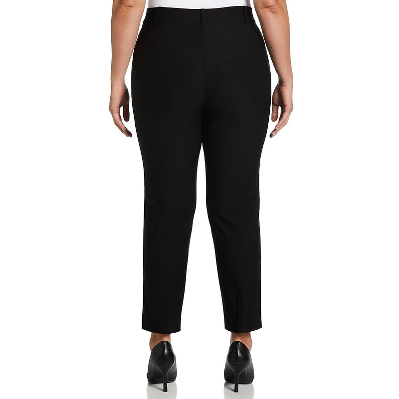 Rafaella Women's Plus Straight Leg Dress Pants