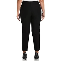 Rafaella Women's Plus Straight Leg Dress Pants