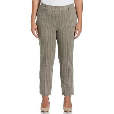 Rafaella Women's Plus Straight Leg Dress Pants