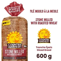 Country Harvest Stone Milled Sliced Bread, 600 g