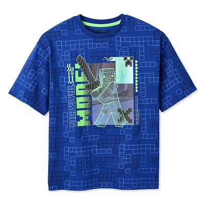 Minecraft Boys' Printed T-Shirt