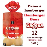 Pains à hamburgers Gadoua 732g