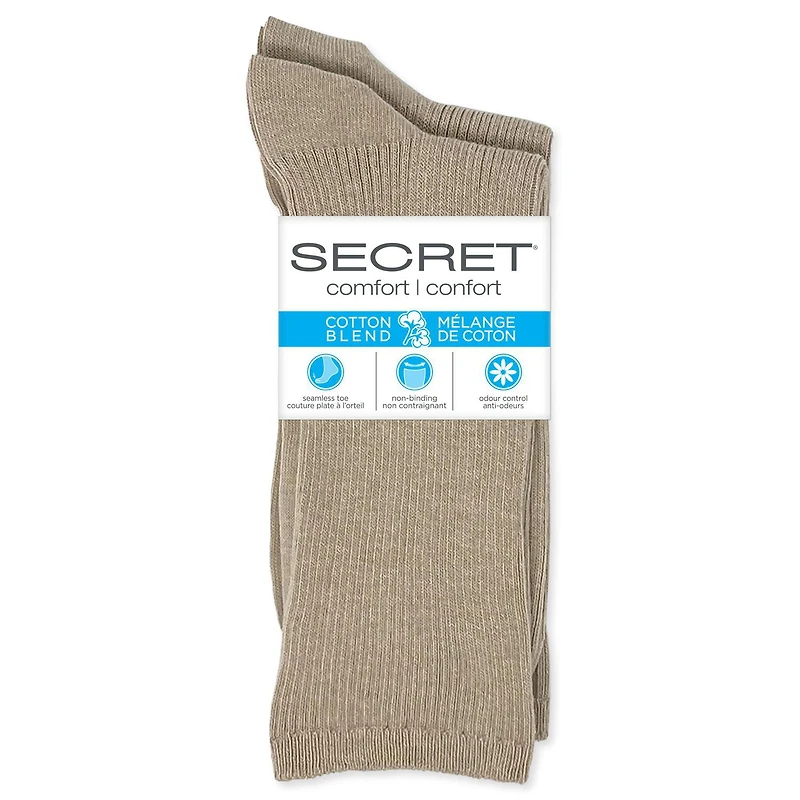 Secret Confort Chaussettes du Coton 2pk