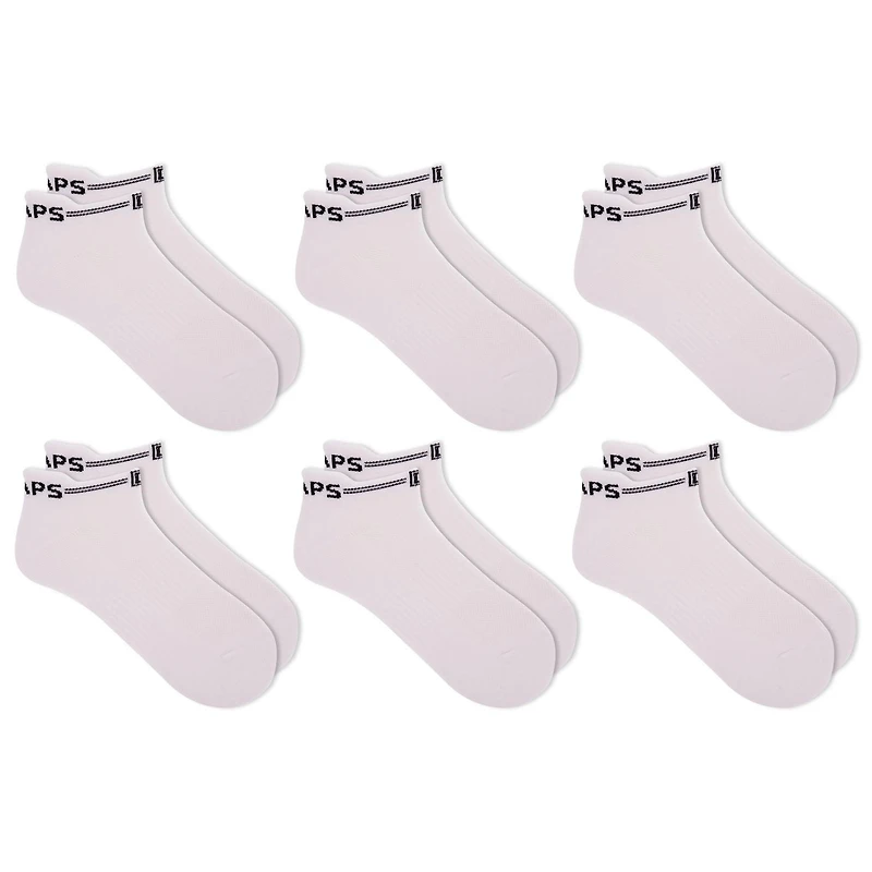 Chaps Mens Sport 6 Pair Low Cut Socks, Sport 6 Pair Low Cut Socks Size 6-12