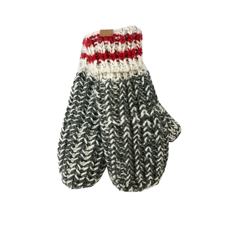 Canadiana Knit Mitten by George