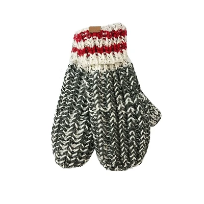 Canadiana Knit Mitten by George
