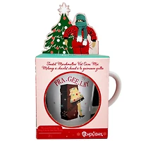 Une tasse de cacao d’histoire de Noël