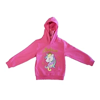 Sweat à capuche fille Hero Unicorn Believe Sweat à capuche