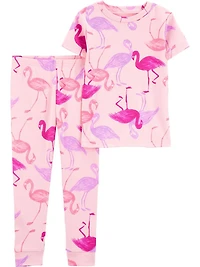 Pyjama 2 pièces en coton Carter's Child of Mine - Flamant rose