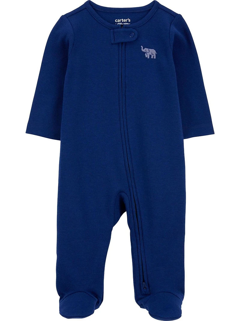 Carter's Child of Mine IB Sleep N Play - Navy Elephant