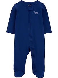 Carter's Child of Mine IB Sleep N Play - Navy Elephant