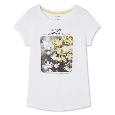 George Girls' French Graphic Tee