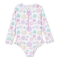 George Toddler Girls' Ruffle 1-Piece, Sizes 2T-5T