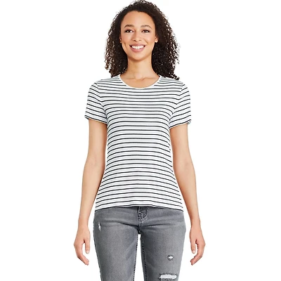 T-shirt à encolure ras du cou George pour femmes