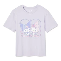 Kuromi & My Melody Girls' Tee
