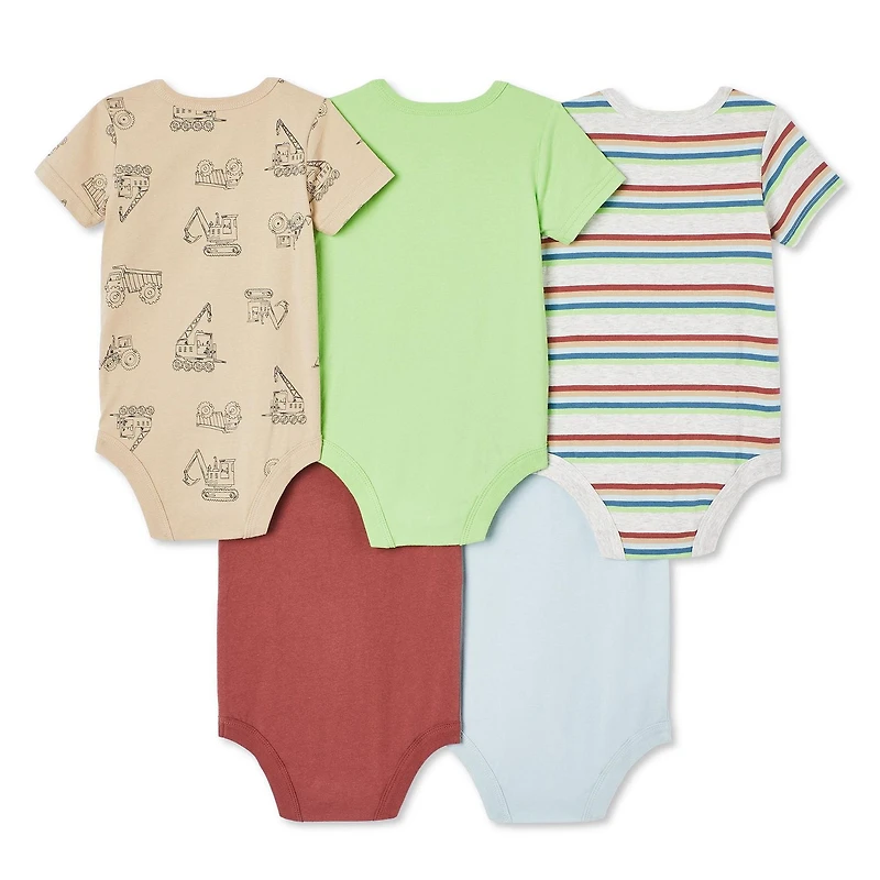 Lot de 5 cache-couches George pour bébés garçons