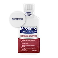 MUCINEX MULTI-ACTION Congestion, nez bouché et toux en format liquide