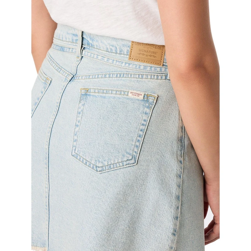 Jupe ceinturée ancienne Levi pour femme Strauss SignatureMC
