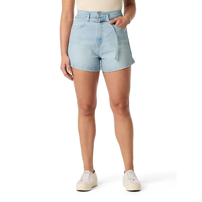 Levi Strauss Signature™ Women's Vintage A-Line Belted Shorts (Online only)