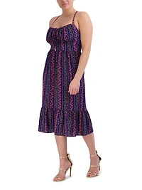 BCBG MIDI NOUÉ DEVANT