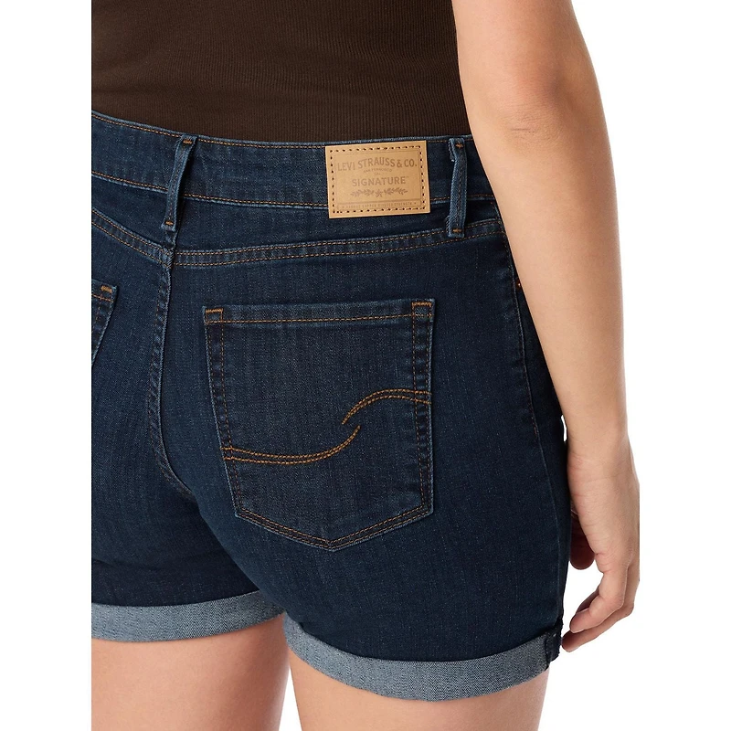 Levi Strauss Signature™ Women's Mid Rise 5" Shorts