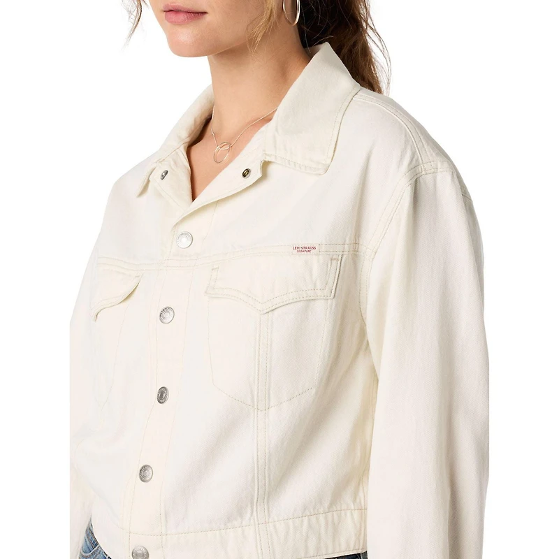 Blouson camionneur ancien pour femme Levi Strauss SignatureMC