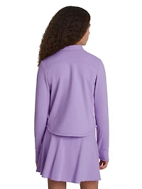 Reebok Girls’ Courtside Full Zip Jacket