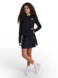Reebok Veste Courtside pour filles à fermeture éclair intégrale