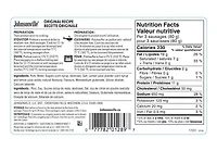 Saucisse à déjeuner originale Johnsonville JVL Sauc à déjeuner orig 375g