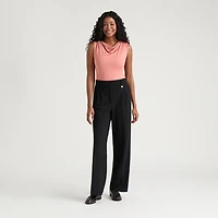 Mexx Women’s Mini Cowl Neck Sleeveless Bodysuit
