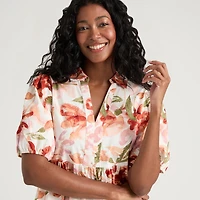 Mexx Women’s Lightweight Boxy Fit Tiered Dress