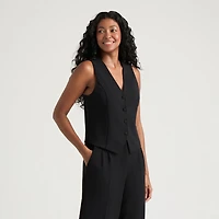 Gilet en toile extensible Mexx pour femmes