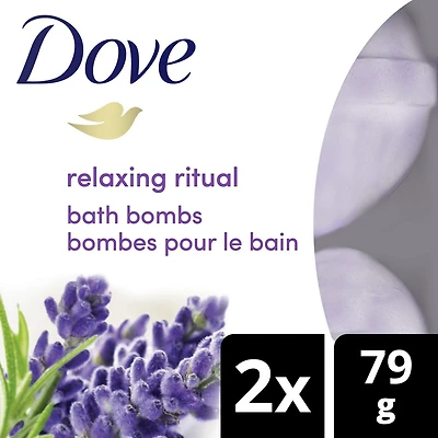 Dove Relaxing Care Lavender & Chamomile Scent Bath Bomb