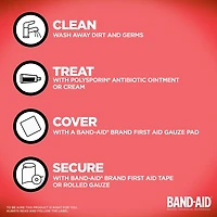 Ruban en papier sans douleur de marque Band-Aid, idéal pour fixer les pansements de gaze aux plaies, non irritant, 2,5 cm x 9,1 m 2,5 cm x 9,1 m