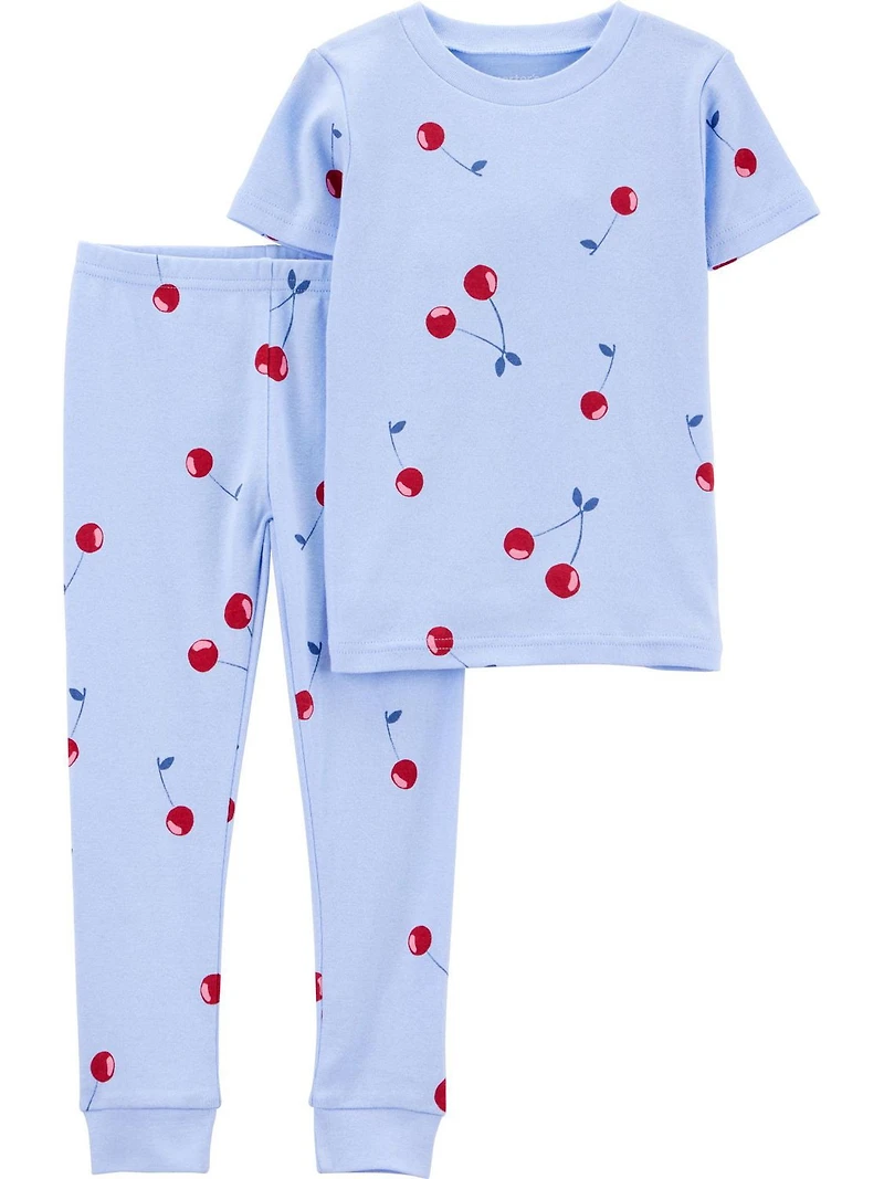Carter's Child of Mine Baby & Toddler Girls' 2pc Cotton Pajama Set