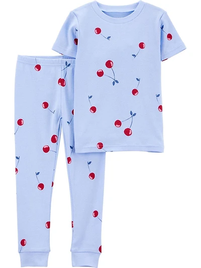 Carter's Child of Mine Baby & Toddler Girls' 2pc Cotton Pajama Set