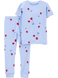 Carter's Child of Mine Baby & Toddler Girls' 2pc Cotton Pajama Set