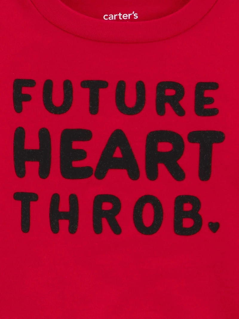 Carter's Child of Mine TB Pant Set - Red Heart Throb