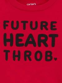 Carter's Child of Mine TB Pant Set - Red Heart Throb