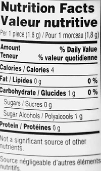 Trident Unwrapped Spearmint Sugar Free Gum, 1 Go-Cup (50 Pieces Total), 50 pieces