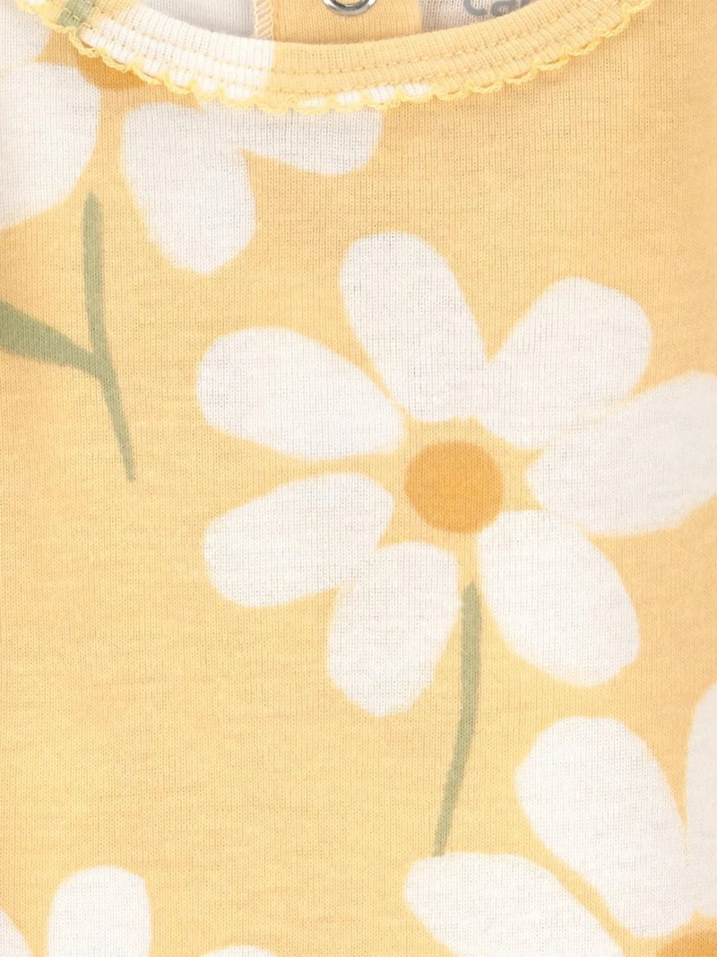 Carter's Child of Mine IG BSPS Short Sleeve-Yellow Floral