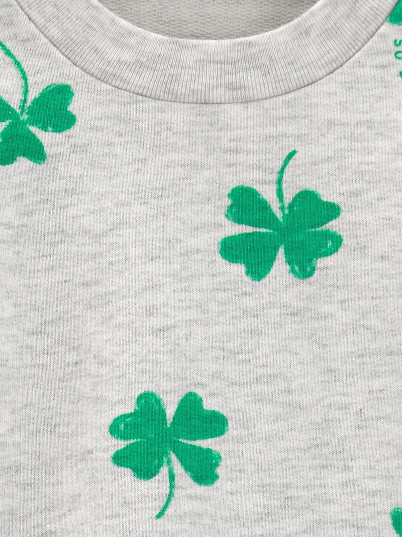 Carter's Child of Mine IB Pant Set - Green Four Leaf Clover