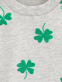 Carter's Child of Mine IB Pant Set - Green Four Leaf Clover