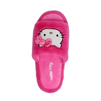Ladies Hello Kitty plush slippers.