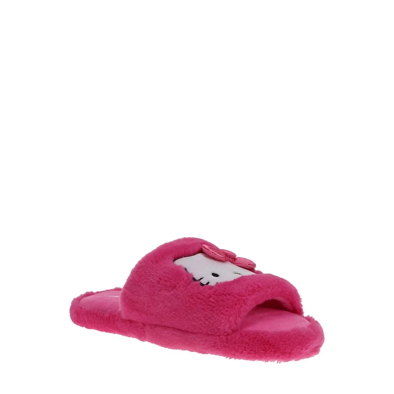 Ladies Hello Kitty plush slippers.
